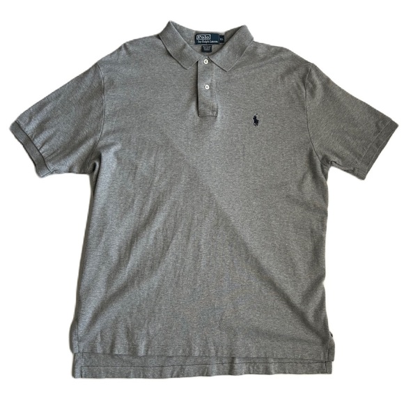 Polo Ralph Lauren Other - Polo Ralph Lauren Men’s Gray Cotton Short Sleeve Polo Shirt XL